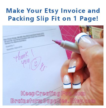 Etsy Tip