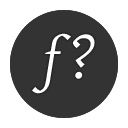 What Font Logo