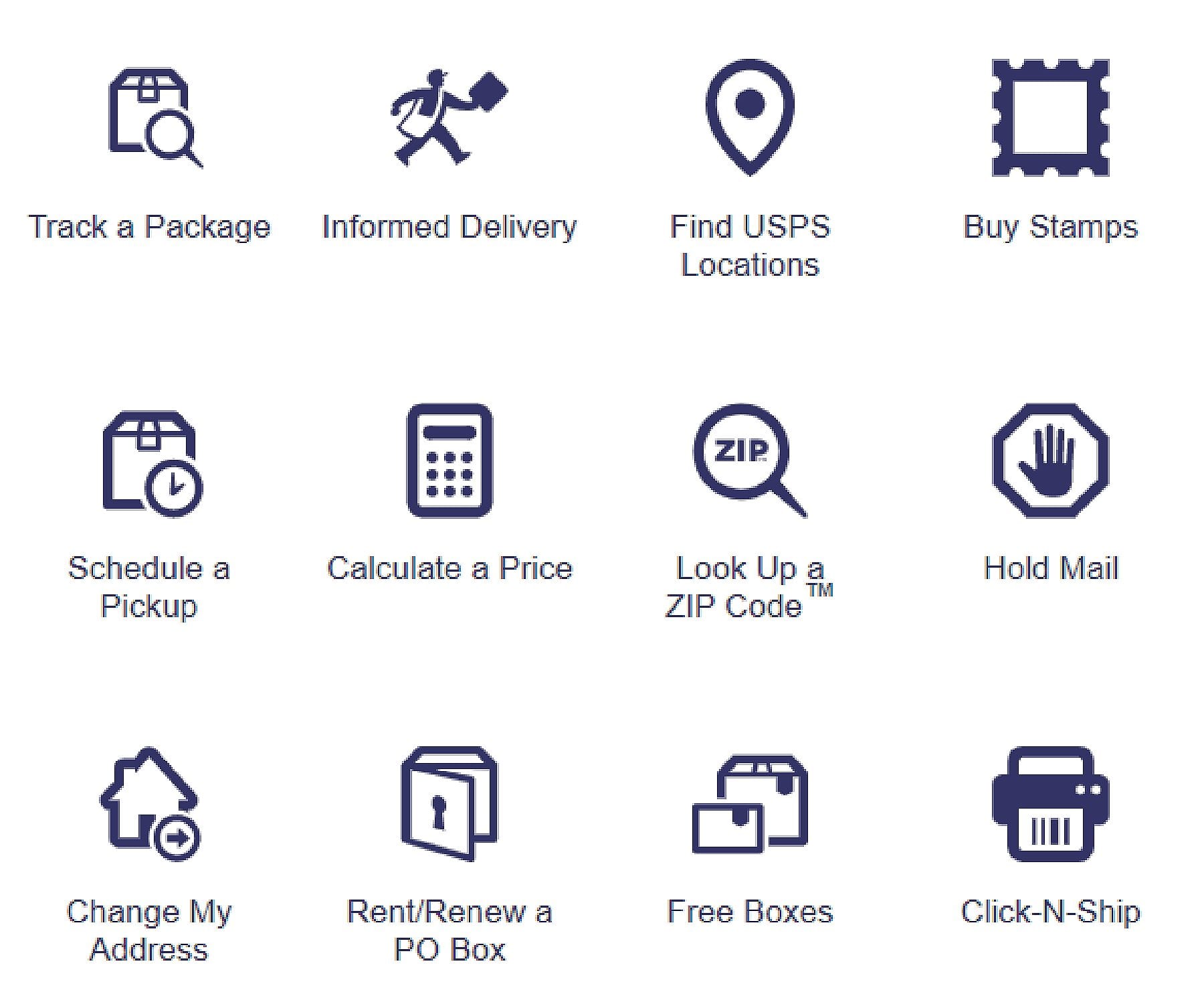 USPS Quick Tools
