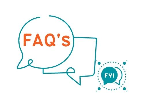 faq's speech bubbles