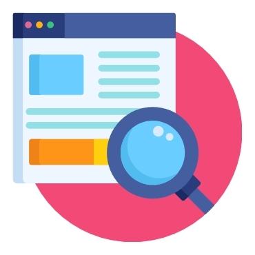 round search icon