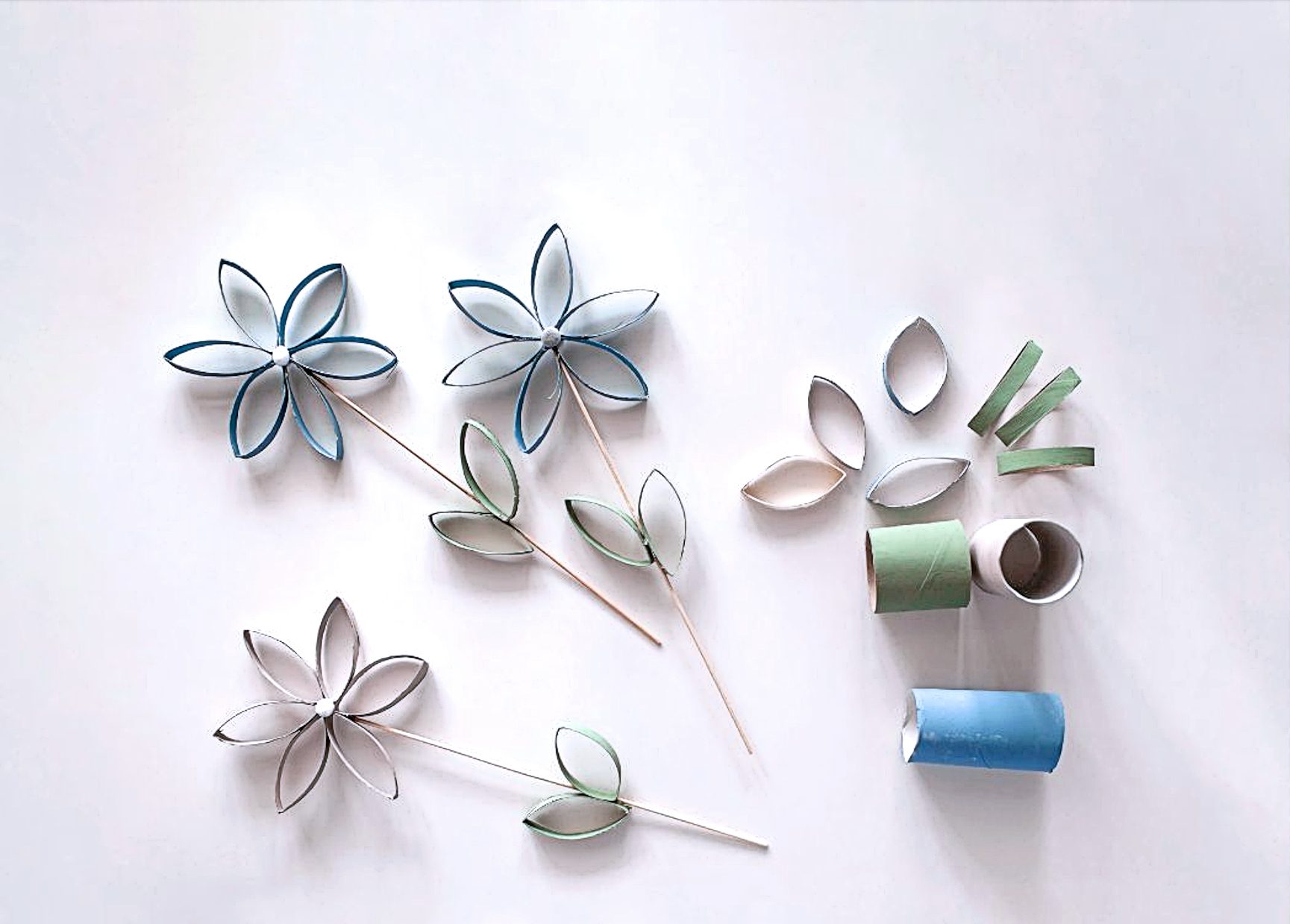 Ways to use toilet paper rolls