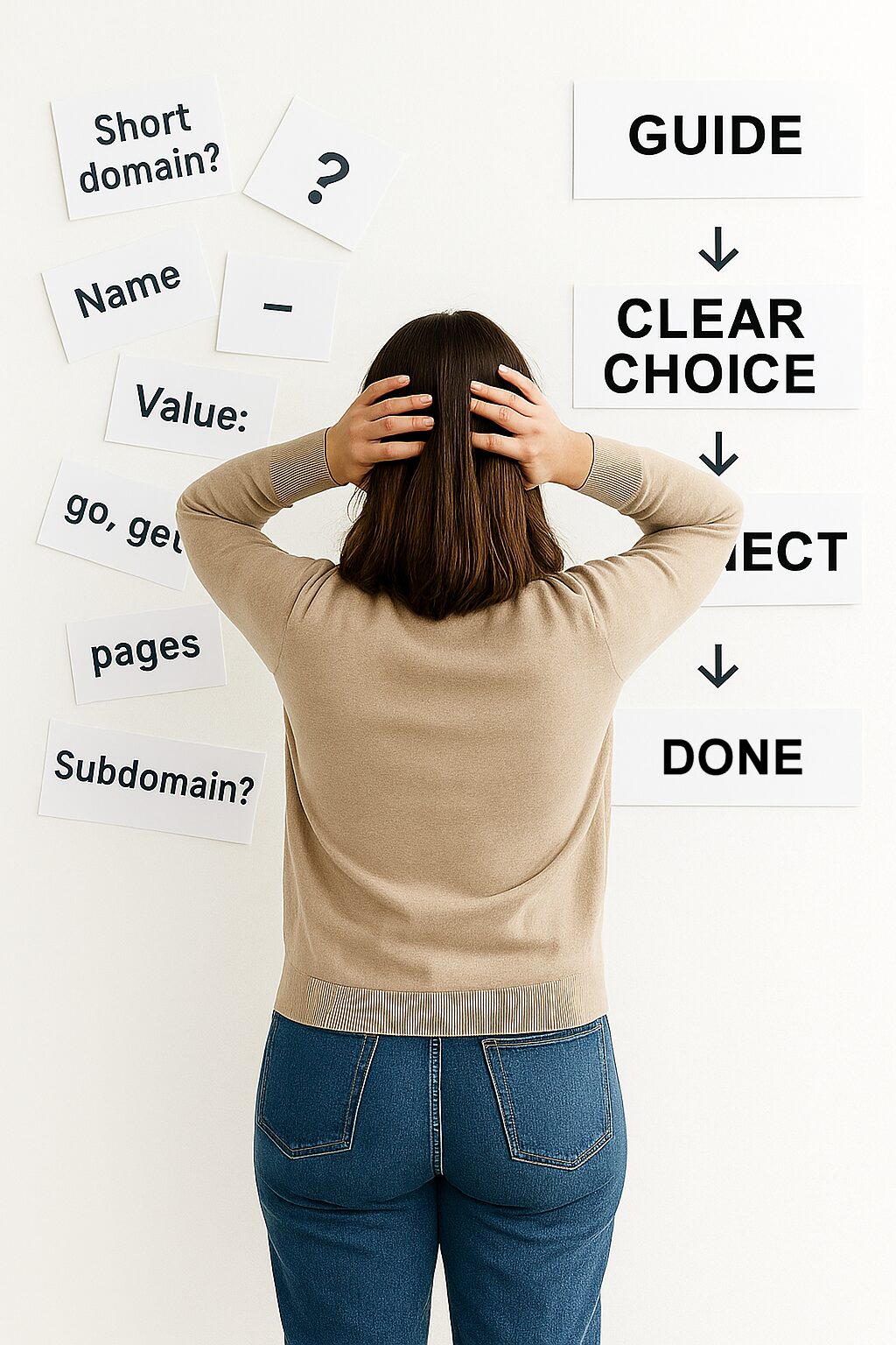 Woman stressed over options