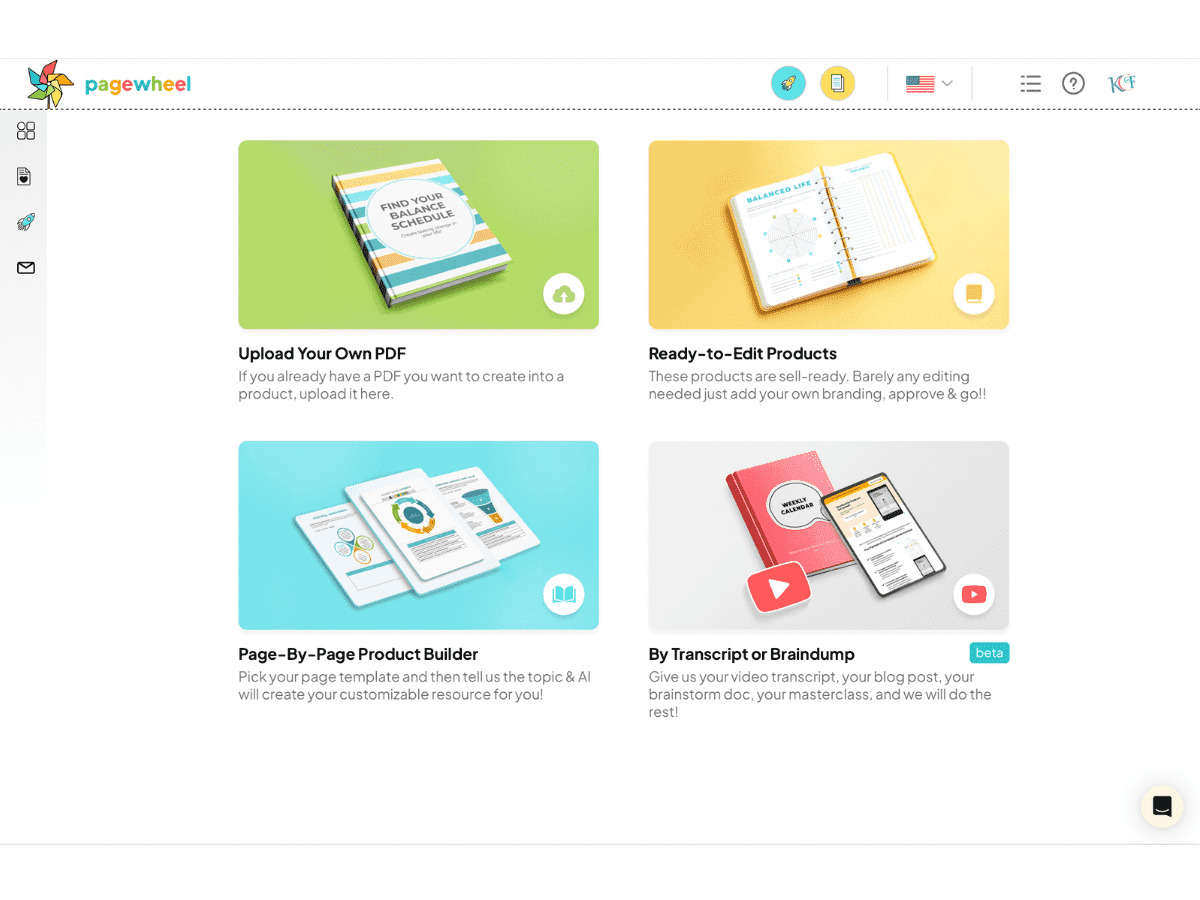 Pagewheel Options Screenshot