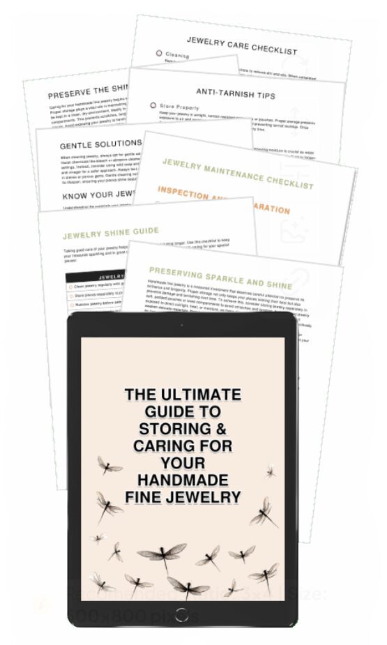 Lead magnet - Guide to storing and caring for jewelry